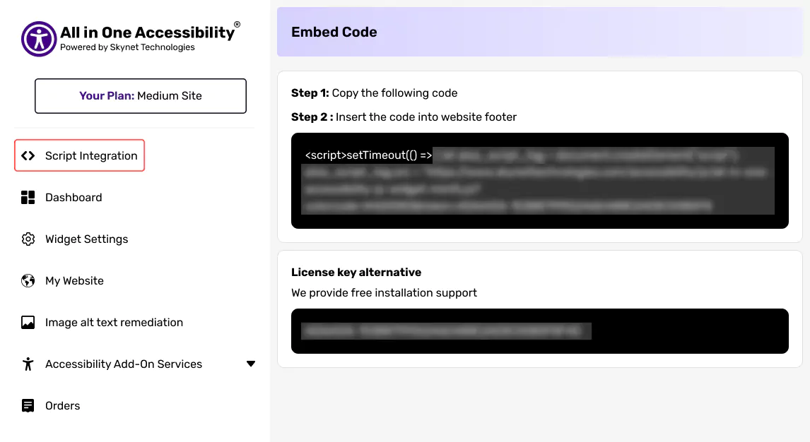 script-integration-dashboard