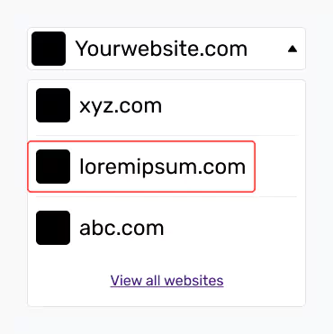Choosing a domain for plan cancellation