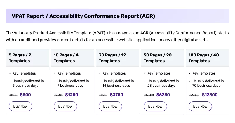 Subscription plans for single-site domains with monthly or annual billing