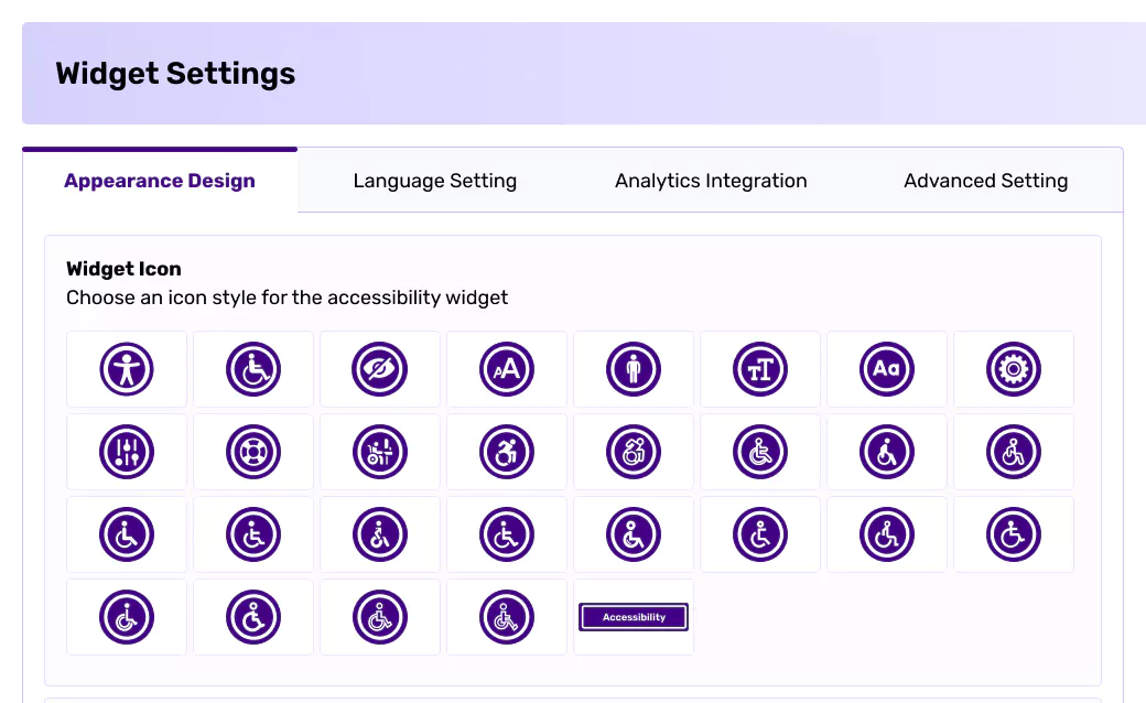 Use the Agency Partner Dashboard's Widget Settings to update or customize widget branding